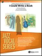 I Could Write a Book Jazz Ensemble sheet music cover